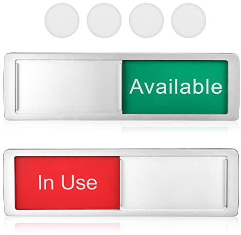 Ciieeo 2pcs Privacy Sign Occupied Sign Door Occupied Indicator for Office and Restroom Use Enhanced Status Clarity