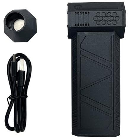 Mini Turbo Jet Ventilador Turbo Violento 130000RPM Potente Soplador con Conducto de Alta Velocidad Ventilador Soplador de Aire Portátil Fácil de Usar Negro