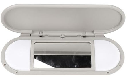 Okiyakusama Auto Makeup Mirror,Car Sun Visor Vanity Mirror,51167366950 51167342194 for Mini Cooper F55 F56 F60 2015-2022 Automotive