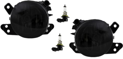 DM Autoteile 3843 Set H11 Nebelscheinwerfer Klarglas Smoke kompatibel für Mercedes W204 Bj 07-11 + W169 / W245 / C219 / C207 / W212
