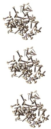 STOBOK 300stücke Metall Brads Elektroplattierte Runde Befestigungen Für Bastelarbeiten Bronze Für Scrapbooking Fotohalter Verzierungen Und Schmuckherstellung