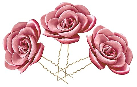 FRCOLOR 6 Pièces Épingle à Cheveux Rose Pinces à Cheveux Pour Femmes Fourche à Cheveux De La Mariée Barrettes Pour Femmes Épingle à Cheveux Pour Femme Grandes Pinces à Cheveux