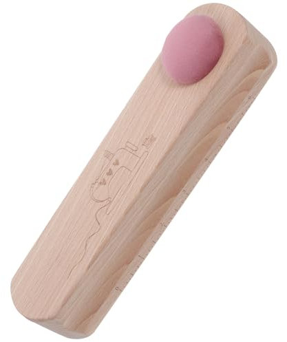 DIYEAH Wooden Tailor Clapper Ironing Board Accessory Pin Holder for Sewing Quilting Tailoring