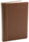 Buchkalender 2025 A5 Lederoptik elegant, Kalender 2025 Buchkalender Terminplaner 2025 A5 im Hardcover Einband Chefplaner 2025 Tagesplaner mit Jahreskalender 2025 braun