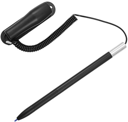 ZJchao Penna Stilo Capacitiva, Penna Stilo Portatile con Corda a Molla Penna Stilo Professionale a Molla Penna Stilo Professionale a Molla con Corda a Molla per Touch Screen Resistente