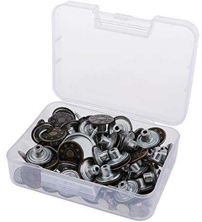 Lot de 60 rivets pour jeans 17 mm