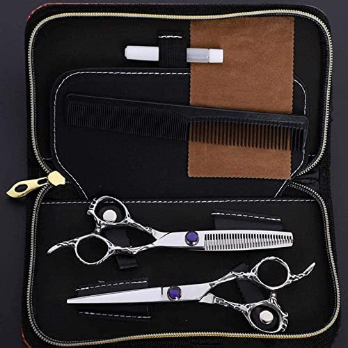 Friseurschere 6.0 440C Friseurschere Professionelle Haarschere Für Frauen Und Männer Haarschneideschere Aus Kohlenstoffhaltigem Edelstahl