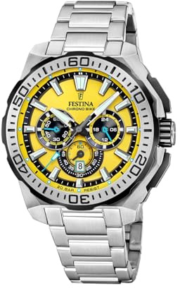 Festina 2025 Chrono cykelklocka med rostfritt stålarmband F20724/4