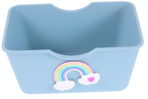 TOYANDONA Bañera para Hámsters con Diseño Elevado para Jaulas Pequeñas Accesorios para Baño De Roedores y Entorno Sanitario