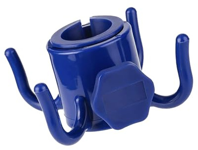 YUPEIUKLI Gancho para Colgar sombrilla de Playa, Toallas, Sombreros, Ropa, cámara, Playa, Camping, etc.
