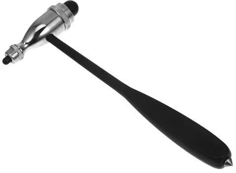 BIUDECO Martello Neurologico Portatile in Inossidabile Diagnostico per Test Riflessi Muscolari Ergonomico per Esami Clinici e Ospedalieri