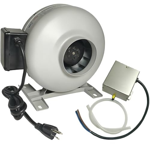 YGUAYINGC M-4DBT Automatic Dryer Duct Booster Exhaust Fan for Clothes Dryers – Quiet, Stable, Durable, Saves Drying Time, Compatible with All Dryers (M-4DBT)