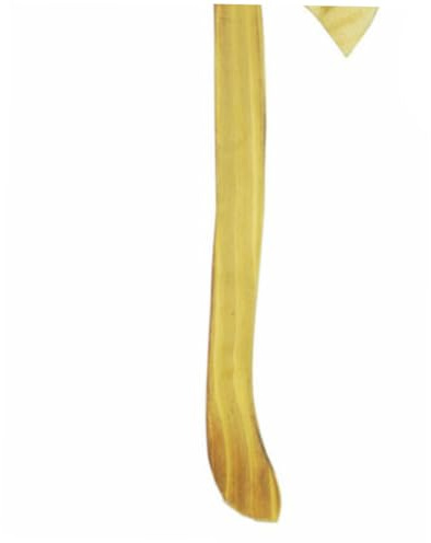 TOYANDONA Hache en Bois Carbonisé Réaliste pour Halloween – Accessoire de Costume Sûr et Poli – en Bois pour Garçon et Filles – Décoration et Cosplay, Déguisement et Théâtre – 1 Pièce