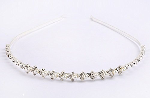Neu: Brautschmuck Haarreifen Diadem Braut Strass
