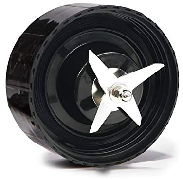 NutriBullet Lama RX, Acciaio Inossidabile Plastica Silicone, Nero