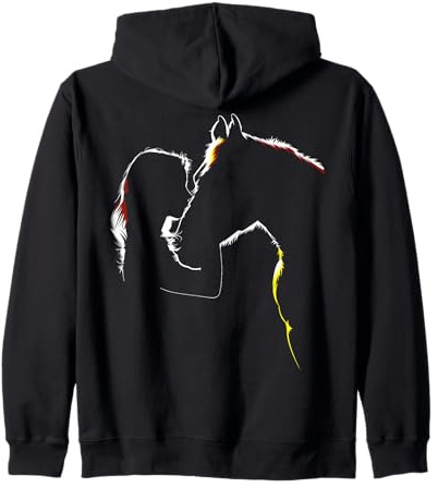 Cowgirl Cheval Sweat à Capuche