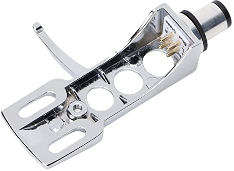 ASHATA Phono Headshell Universal LP Plattenspieler Headshell mit Anschlussdrähte für Liebhaber und Schallplattenspieler