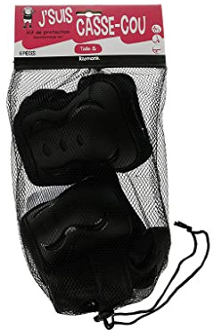 UPFIT – Schutzset für Inlineskates – Schutz-Set für Fahrrad, 6 Stück – Größe S – Schutz-Set für alle Arten von Gleitsport, schützt die Knie für Kinder/Erwachsene, Ellenbogenschutz für
