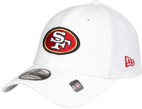 New Era NFL keps 39thirty basebollkeps amerikansk fotboll NFL Core hatt alla lag logotyper lagfärger, San Francisco 49ers, M-L