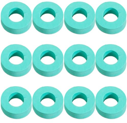 12-pcs hitzfreie Curling-Set-Hitzeless-Locken-Stirnband-Hitzebloß, hitzfreie Lockener, Schwamm C-Form-Rollen Haare Curlers, DIY wiederverwendbare Haarwalze für Blowout Look Long Hair