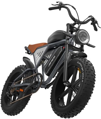 JANSNO X70(SG) Adult E-Bike with 90 Nm Motor, 120 miles of range,48V/34Ah Newly Upgraded Dual Battery, 20’ x 4.0 All Terrain Wide Tyre E-Bike with Unlockable Multiple Performance Modes,CE Certified