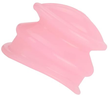 Baluue Wiederverwendbarer Silikon Lippenvergrößerer Kleiner Lippen Trainer Mit Saugnapf Für Frauen Gesichtspflege Vollere Lippen Mund Schönheitsgerät