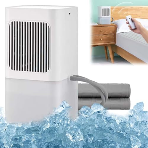 Cooling Mattress Topper,Smart Electric Bed Air Conditioner with Air Blowing Technology, Cools Down by 5-8℃ for Ultimate Comfort Under Sheets