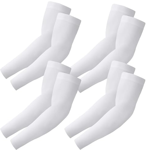 Arm Sleeves Cooling UV Sun Protection Tattoo Cover Up 4 Pk for Men Women