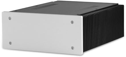Gör-det-själv-förstärkare/förförstärkare/DAC-hölje, projektlåda av aluminium, för pyssel, elektrisk kopplingsdosa, elfodral, kylbox, hölje för kretskort (211 x 257 x 90 mm)