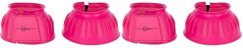 Covalliero Hufglocken Gummi, pink, Full (Packung mit 2)
