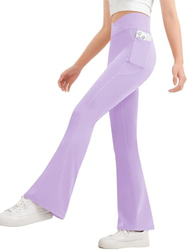 Haloumoning Flare leggings med ficka