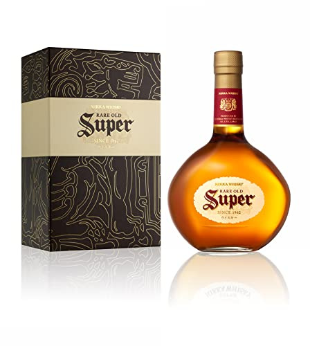 NIKKA - Super Nikka Rare Old, Blended Whisky Japonais, avec étui - Notes Fruitées & Épices - Origine : Japon - 43% Alcool - 70 cl