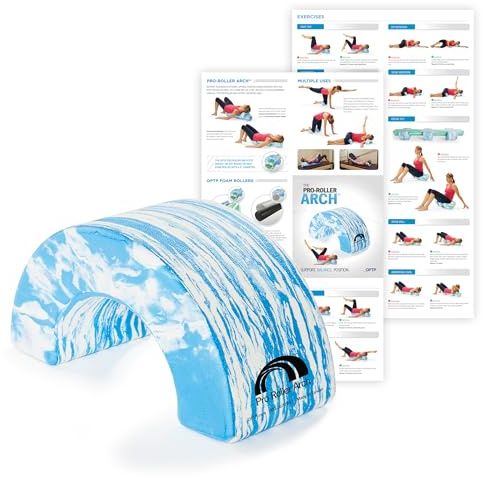 OPTP PRO-Roller Arch – Foam Roller Support, For Half-Round & Round Rollers