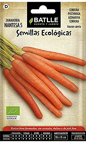 Semi Biologici di Batlle - Carota Nantesa 5 (2g)