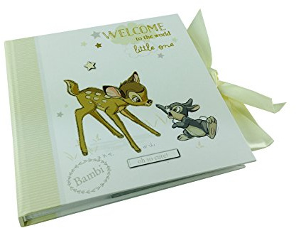 Disney Baby Photo Album Bambi and Thumper Boxed New by ukgiftstoreonline