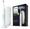 Philips Sonicare ProtectiveClean 5100 elektrische Zahnbürste HX6857/28 – Schallzahnbürste mit 3 Putzprogrammen, Andruckkontrolle, Timer & Reise-Etui – Weiß