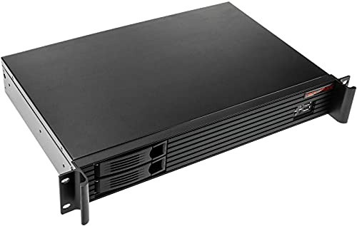 RackMatic - Boîtier rack 19 IPC mini-ITX 1.5U 2x3.5 ou 2x2.5 profondeur 280 mm
