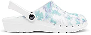 Svenskar Oden Fusion Print, Sanitära Skor Unisex Vuxen, Vattenflower, 36 EU/bred