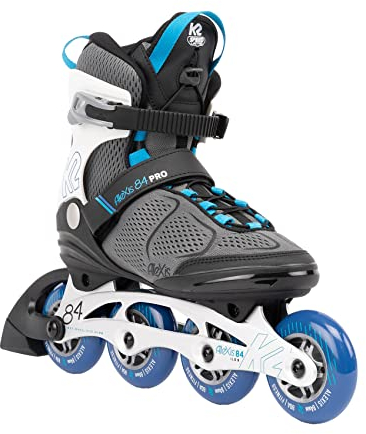 K2 Skates Damen Inline Skates Alexis 84 PRO, Grey - Blue, 30G0517.1.1.070