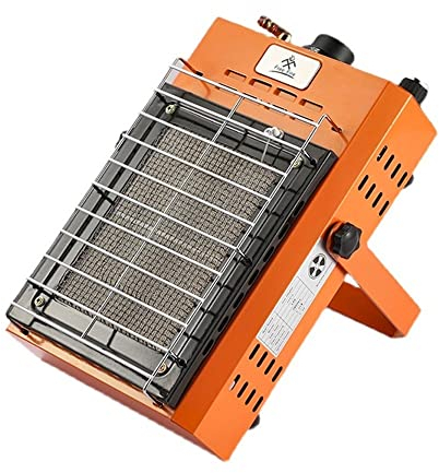 YKYR Riscaldatore A Gas Portatile All'aperto, Stufa da Campeggio, Compact Stufa A Gas, Stufetta A Gas per Campeggio di Pesca Passeggiate