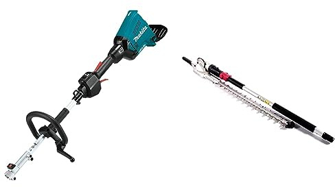 Makita DUX60Z Akku-Multifunkt-Antrieb 2x18V (ohne Akku, ohne Ladegerät) + Heckenscherenaufsatz EN401MP