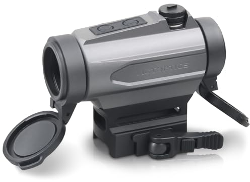 Victoptics RDSL27 SRD 1x20 GRA Rotpunkt Visier für Sport, Airsoft und Jagd, Luftgewehr, Ziel-Visier, Reflex-Visier, Red-Dot zum zielen