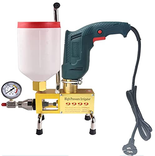 910W Electric Mortar Grout Gun, Portable Pointing Grouting Caulking Sprayer, Electric Grouting Tool for Building Decoration