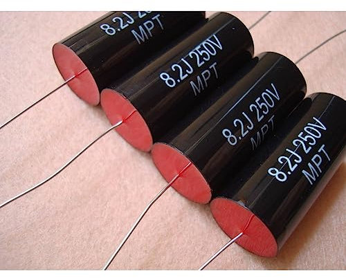 ATNIDC MPT 250 V 8,2 UF Audio-Lautsprecher, spezieller Frequenzteiler, Kupferfuß, elektrodenloser Audio-Kondensator, 2 Stück