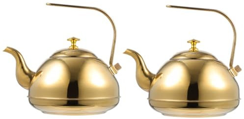 Bollitore per il tè a induzione da 2 pezzi Bollitore per il tè con fischio Bollitore in vetro Fornello a gas Bollitore per caffè Macchina per caffè espresso Piano cottura Piano cottura per caffè es