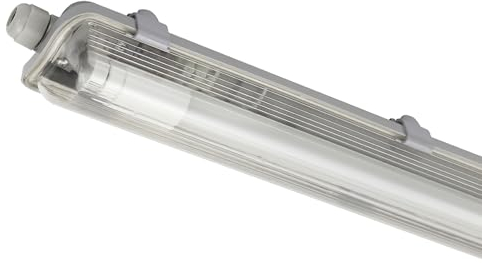 Proventa Feuchtraumleuchte mit LED-Röhre 150 cm 24W neutralweiß IP65