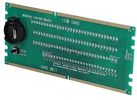 Probador Memoria DDR-PC, PC-RAM-Tester, PO, Computerkomponenten Zwei-in-einem-Desktop-Motherboard-Testkarte Ddr2 Ddr3 mit Lichttester