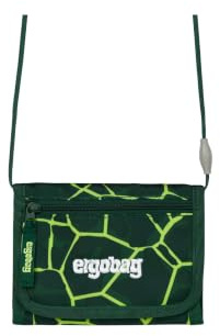 ergobag Brustbeutel | Für Kinder mit Kleingeldfach, Sichtfenster, Klettverschluss und Umhängeband, ideal für Ausflüge, Schule und unterwegs