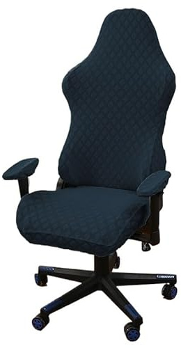 Gaming Chair Cover Gaming Chair Cover Computer Chair Seat Protector Washable Case Elastic Office Cheap Chair Cover with Armrest Covers(6)