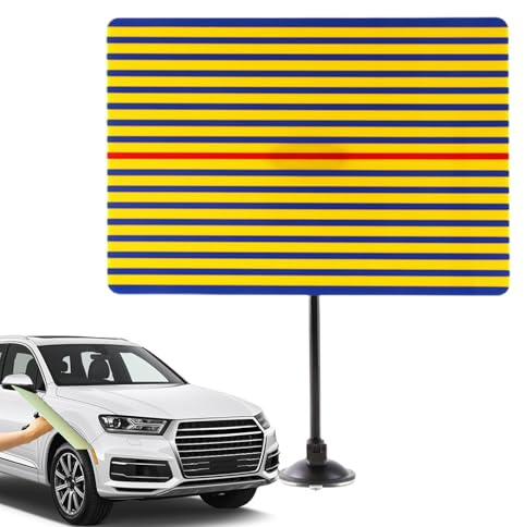 Détecteur de bosses pour voiture | Débosselage automobile avec technologie rainurée | Panneau de bande précis avec fonction gain de temps pour l'inspection des voitures d'occasion et le dépannage